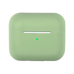 Coque en silicone vert matcha pour votre AirPods 3