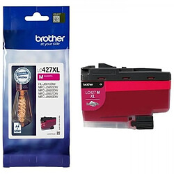 Cartouche d'Encre - Imprimante LC427XLM - BROTHER - Magenta - 5000 pages - Pour Brother MFC-J6955DW, MFC-J6957DW, MFC-J5955DW et HL-J6010DW