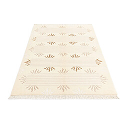 Avis Vidal Tapis de laine 183x122 beige Darya