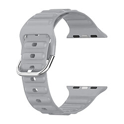 Avizar Bracelet pour Apple Watch 41mm / 40mm / 38 mm Silicone Ajustable Gris