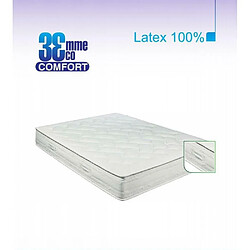 Inside 75 Matelas Eco-Confort 100% latex 7 Zones 120 * 190 * 20