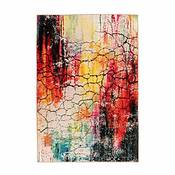 Paris Prix Tapis Tissé Doux à Poils Plats Saphira Multicolore 120 x 170 cm