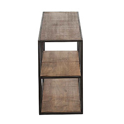 BOIS & CHIFFONS Etagere basse bois metal | Manguier Stockholm