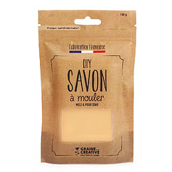 Graines Creatives Savon à Mouler 100 g - Pêche