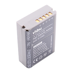 Vhbw AKKU LI-ION 850mAh pour caméra, compatible avec Olympus OM-D E-M5 Mark II remplace PS-BLN1