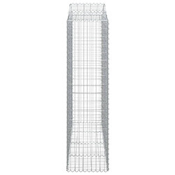 Acheter vidaXL Paniers à gabions arqués 8 pcs 200x50x180/200 cm Fer galvanisé