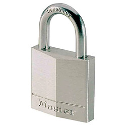 MASTER LOCK - Cadenas marine laiton massif nickelé 40 mm