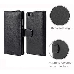 Cadorabo Coque Huawei P8 LITE 2015 Etui en Noir pas cher