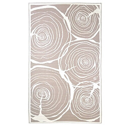 Esschert Design Tapis d'extérieur 240x150 cm Anneaux ascendants