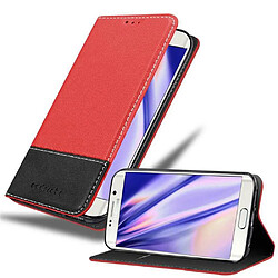 Cadorabo Coque Samsung Galaxy S6 EDGE Etui en Rouge