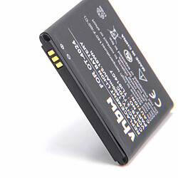 vhbw Li-Ion Batterie 1400mAh (3.7V) pour téléphone portable Smartphone Alcatel One Touch OT-4024, OT-4024D, OT-4024X, Pixi First comme TLi014C7.