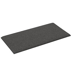 Acheter vidaXL Panneaux muraux 12 pcs Gris foncé 60x30 cm Tissu 2,16 m²