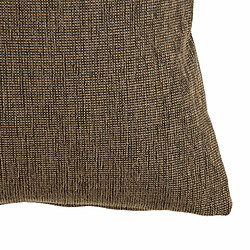 Avis BigBuy Home Coussin Polyester Coton Marron 45 x 45 cm