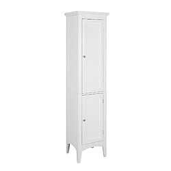 Versanora Armoire de rangement colonne salle de bain blanc Ethan Teamson Home ELG-588 pas cher