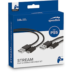 Avis Speedlink STREAM PLAY AND CHARGE - Câble USB vers USB-C pour PS5