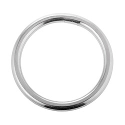 Acier Inoxydable Sans Couture O Anneaux Ronds Cercle Artisanat Bateau Sangle 5x50mm