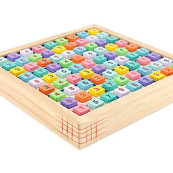 Universal Jouet sudoku éducatif intelligent jeu de société en bois jouet enfant cerveau entrainement puzzle jouet