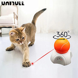 Universal Jouet pour chat électrique intelligent Jouet pour chat laser rotatif automatique Jouet à 360 degrés pour taquiner l'animal de compagnie chaton Jouet à boule électronique interactif