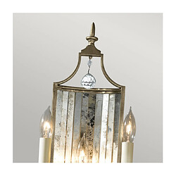 Elstead Lighting Applique murale Gianna Verre miroir,verre,cristal Argent doré