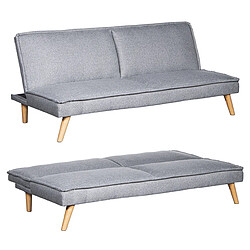 Avis Canapé Convertible Alexandra House Living Gris 180 x 72 x 84 cm