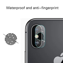 Avis Wewoo Verre trempé Transparent pour iPhone X 0.2mm Caméra Arrière Protecteur D'objectif Doux Film de Protection 2 PCS