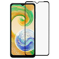 Protecteur écran en verre trempé collage intégral, anti-abrasion pour Samsung Galaxy A04 4G/A04s 4G - transparent