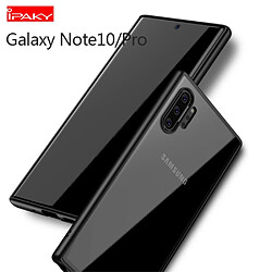 Ipaky Coque en TPU bords nets noir pour votre Samsung Galaxy Note 10 Pro