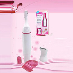 Universal 5 en 1 tondeuse rasoir os de sourcil sous aisselle épilation féminine multifonctionnelle moulage électrique femme rasoir machine mini rasoir(blanche)