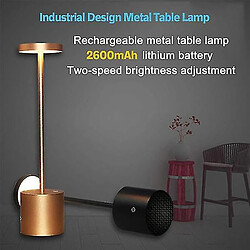 Acheter Universal Lampe de nuit éclairage ambiant lampe LED sans fil USB portable rechargeable argent