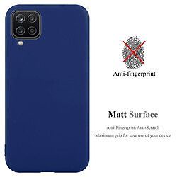 Cadorabo Coque Samsung Galaxy A12 / M12 Etui en Bleu