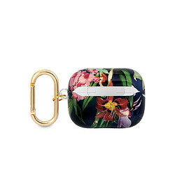 Guess Maroquinerie Guess Coque pour Airpods Pro Flowers avec Anneau Multicolore