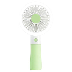 Well Star D10 1 Mini Ventilateur USB Portable Ventilateur de lumière LED Refroidisseur D'Air Rechargeable Portatif Ventilateur De Refroidissement Silencieux Pour Dortoir d'Étudiants De Bureau à Domicile À L'Extérieur Tr pas cher