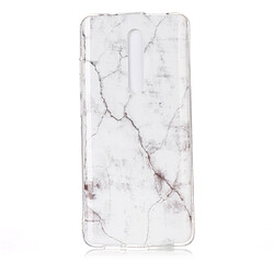 Wewoo Coque Souple Pour Xiaomi Redmi K20 étui de protection en TPU de fabrication couleur avec motif de dessin IMD blanc