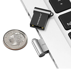 Avis Wewoo Clé USB Clés USB MicroDrive 16 Go USB 2.0 en métalmini-disque noir