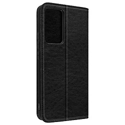 Avizar Housse Xiaomi 12 Pro Clapet Portefeuille Fonction Support Vidéo Noir