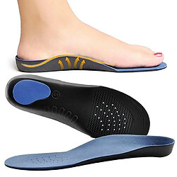 Wewoo One Pair Flatfoot Orthotics Pieds orthopédiques Cubitus Varus Coussin Pads Semelles de soinsTaille de chaussure L 44-47