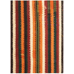 Vidal Tapis de laine 172x123 orange Jajim