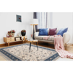 Acheter RUGSX Tapis NAIN Ornement, cadre, 7179 51613 beige bleu 160x230 cm