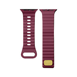 Avizar Bracelet Apple Watch 42 - 49mm Bordeaux