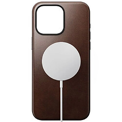 Nomad Coque Modern en cuir Horween pour iPhone 15 Pro Max Marron pas cher