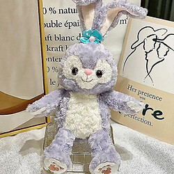 Universal Poupée lapin de lapin, oreilles longues poupées en peluche peluche jouet bébé somnifère mec 54da ?? purple ?? pas cher