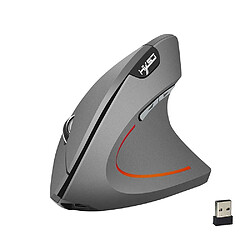 Justgreenbox Souris sans fil Souris verticales Ergonomique Rechargeable 3 DPI en option, Gris