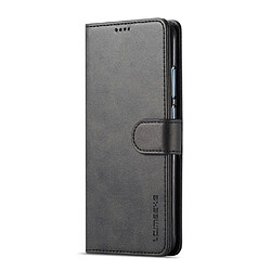 Etui en PU avec un support noir pour votre Huawei P Smart (2019)/Honor 10 Lite