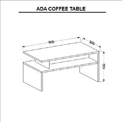 Acheter EPIKASA Table Basse Ada