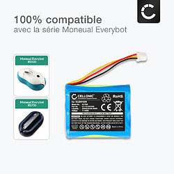 Avis Batterie pour Moneual Everybot RS700, Moneual Everybot RS500 (Moneual 12J001609) 2600mAh de CELLONIC