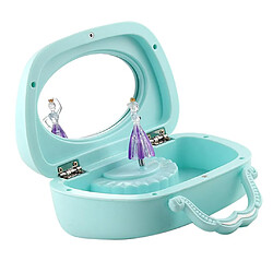 Creative Rotation Danse Ballet Girl Boîte à Musique Fille Birthdfay Cadeaux Vert pas cher