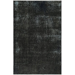 Vidal Tapis de laine 249x160 noir Ultra Vintage