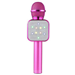 Yonis Microphone Bluetooth Sans Fil LED Karaoke