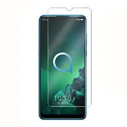 Protecteur écran en verre trempé 0,3 mm, bord d'arc pour Alcatel 3X 2019