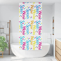 vidaXL Store enrouleur de douche 100x240 cm largeur du tissu 96 cm